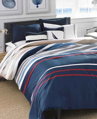 Nautica Bradford Reversible 2-Piece Duvet Cover Set, Twin
