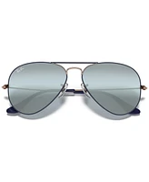 Ray-Ban Sunglasses, RB3025 Bi-mirror Aviator