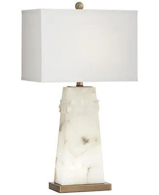 Pacific Coast Alabaster Table Lamp with Nightlight