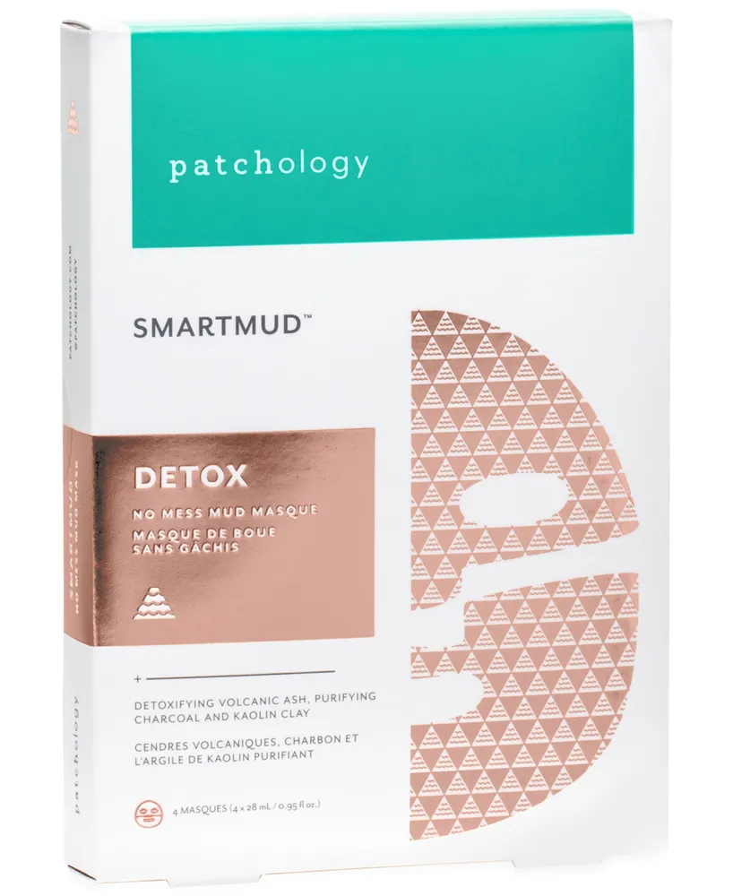 Patchology SmartMud No Mess Mud Masque Set, 4