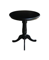 International Concepts 30" Round Top Pedestal Table- 34.9"H