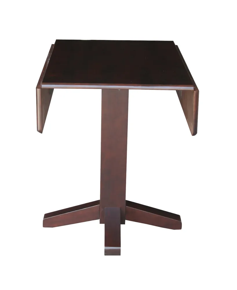 International Concepts 36" Square Dual Drop Leaf Dining Table