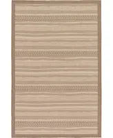 Bayshore Home Outdoor Pashio Pas4 5' 3" x 8' Area Rug