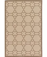 Closeout! Bayshore Home Outdoor Pashio Pas1 5' 3" x 8' Area Rug