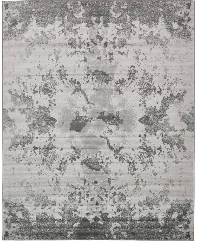 Bayshore Home Politan Pol8 Light Gray 8' x 10' Area Rug