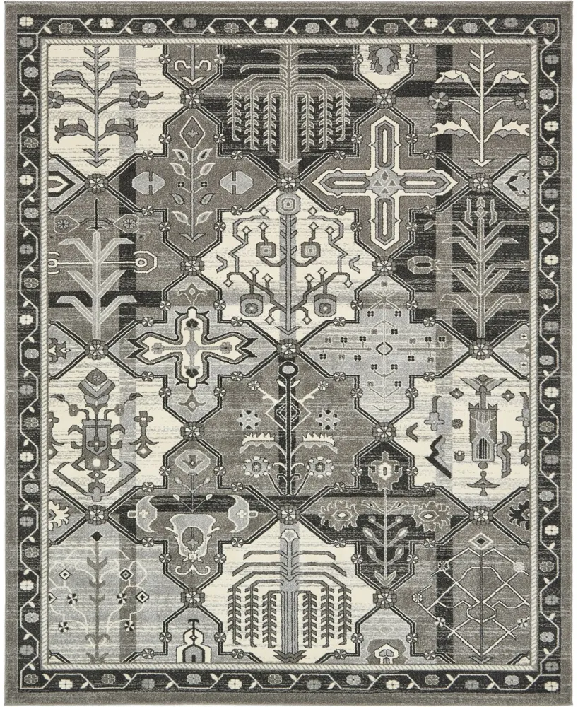 Bayshore Home Aldrose Ald1 8' x 10' Area Rug