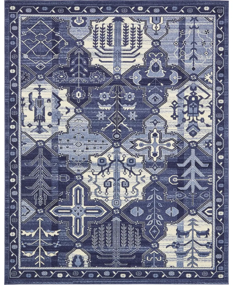 Bayshore Home Aldrose Ald1 8' x 10' Area Rug