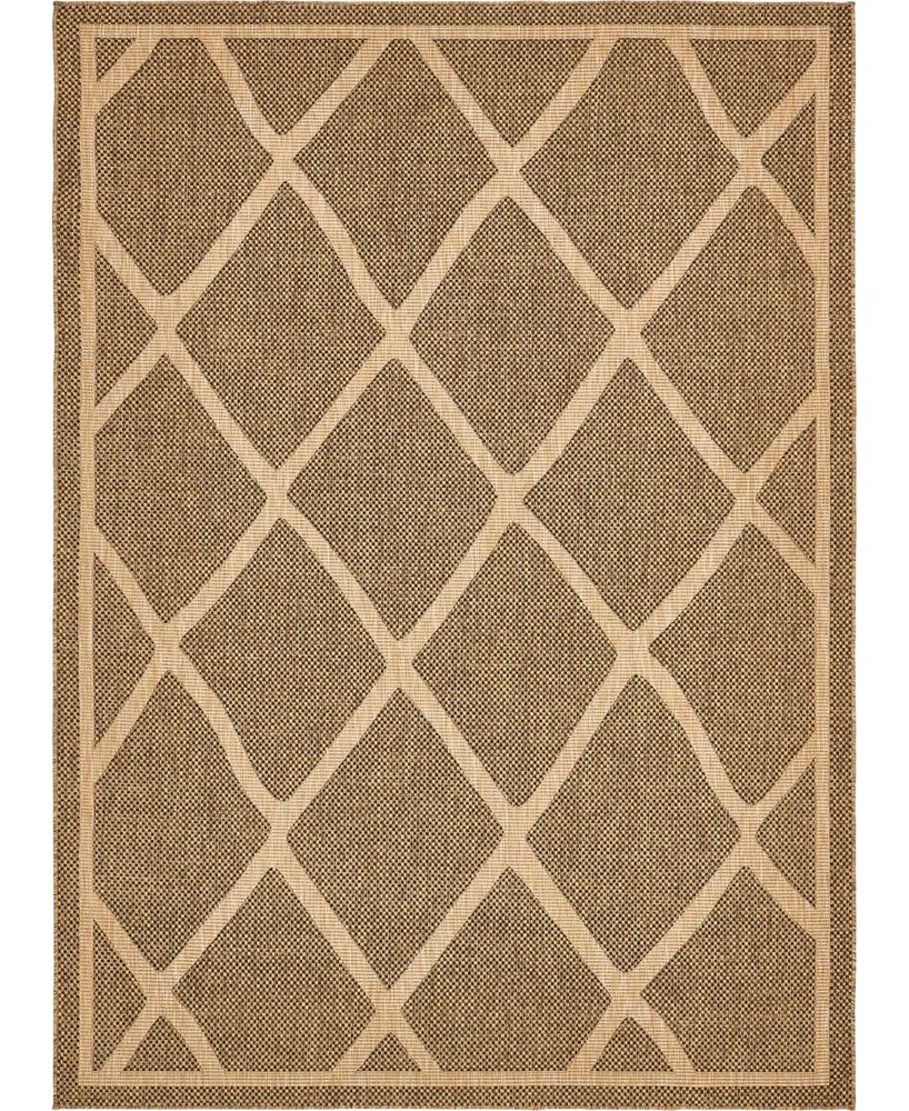 Closeout! Bayshore Home Outdoor Pashio Pas7 8' x 11' 4" Area Rug