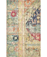 Bayshore Home Newhedge Nhg5 Multi 5' x 8' Area Rug