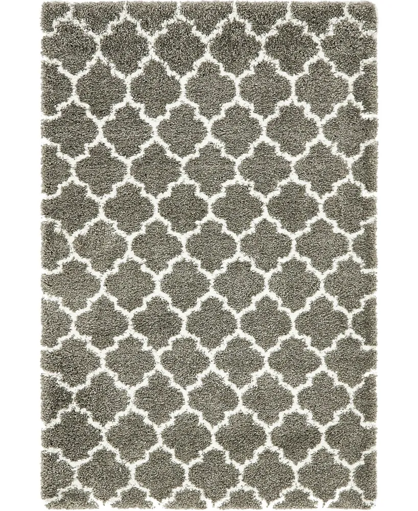 Bayshore Home Fazil Shag Faz4 5' x 8' Area Rug