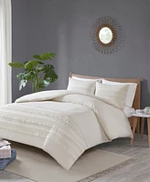 Madison Park Amaya Seersucker 3-Pc. Comforter Set