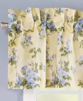 Laura Ashley Cassidy Cotton Pole Top Valance, 86" x 15"