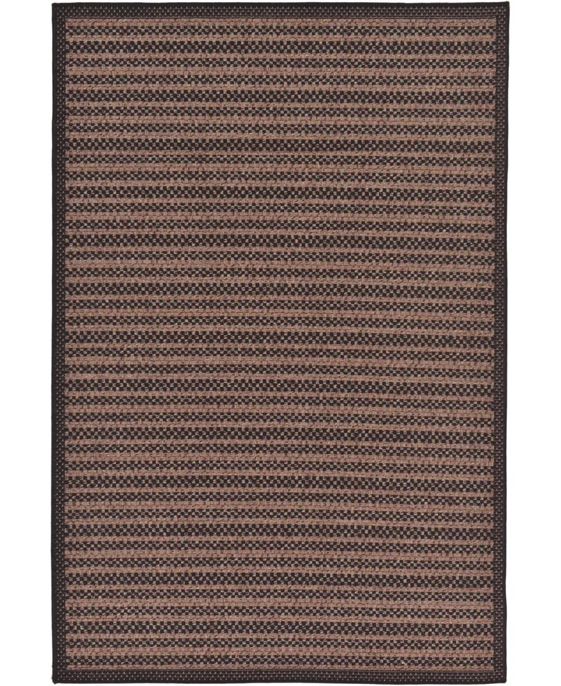 Bayshore Home Outdoor Pashio Pas6 5' 3" x 8' Area Rug