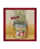 Lisa Audit 'Cherries' Canvas Art - 18" x 18"