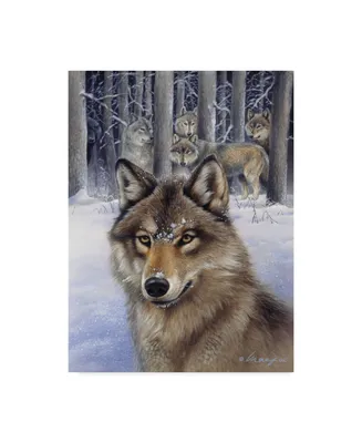 Harro Maass 'Wolfpack' Canvas Art - 24" x 32"