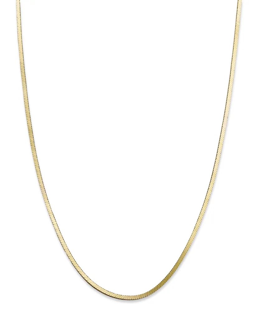 Giani Bernini 20" Snake Chain Necklace in 18K Gold over Sterling Silver, Created for Macy's