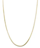 Giani Bernini 20" Snake Chain Necklace in 18K Gold over Sterling Silver, Created for Macy's