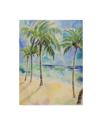 Lorraine Platt 'Palm Trees Coastal' Canvas Art - 18" x 24"