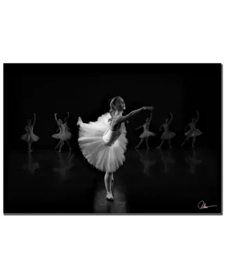 Martha Guerra 'Ballerina Ii' Canvas Art - 32" x 22"