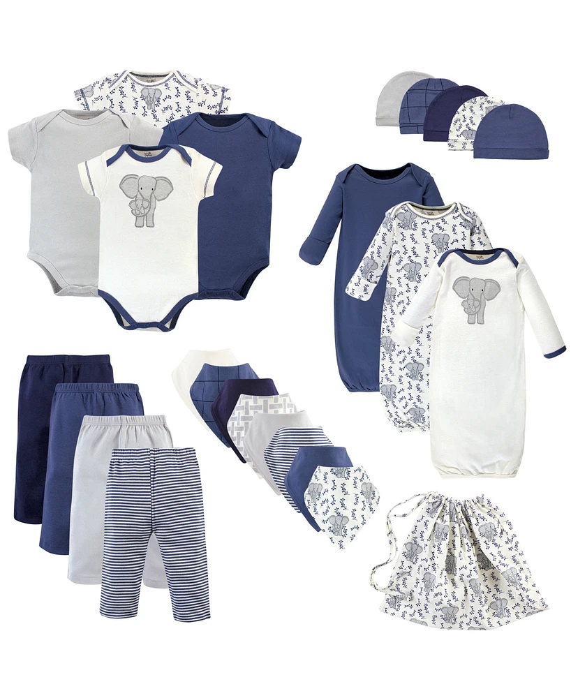 Touched By Nature Baby Organic Layette Set, 25 Piece Set