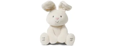 Gund Baby Boys or Girls Animated Flora Bunny Plush Toy