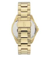 Ellen Degeneres Women's Gold Stainless Steel Bracelet Watch 40mm