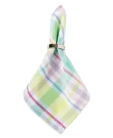 Spring Plaid Napkin, Set of 6