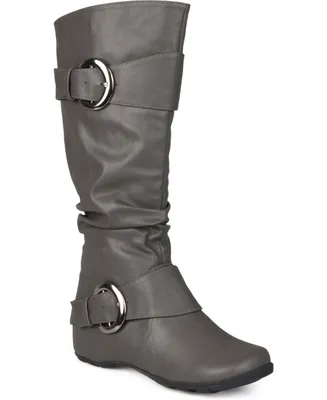 Journee Collection Women's Wide Calf Paris Boot
