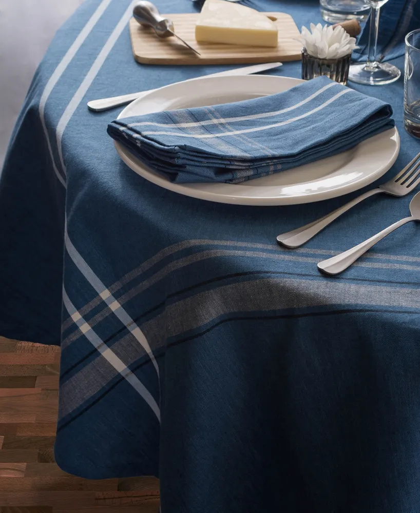 French Chambray Tablecloth 70" Round