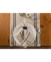 Chambray French Stripe Table Runner 14" x 108"