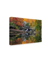 Galloimages Online 'Grist Mill In The Fall' Canvas Art - 24" x 16"