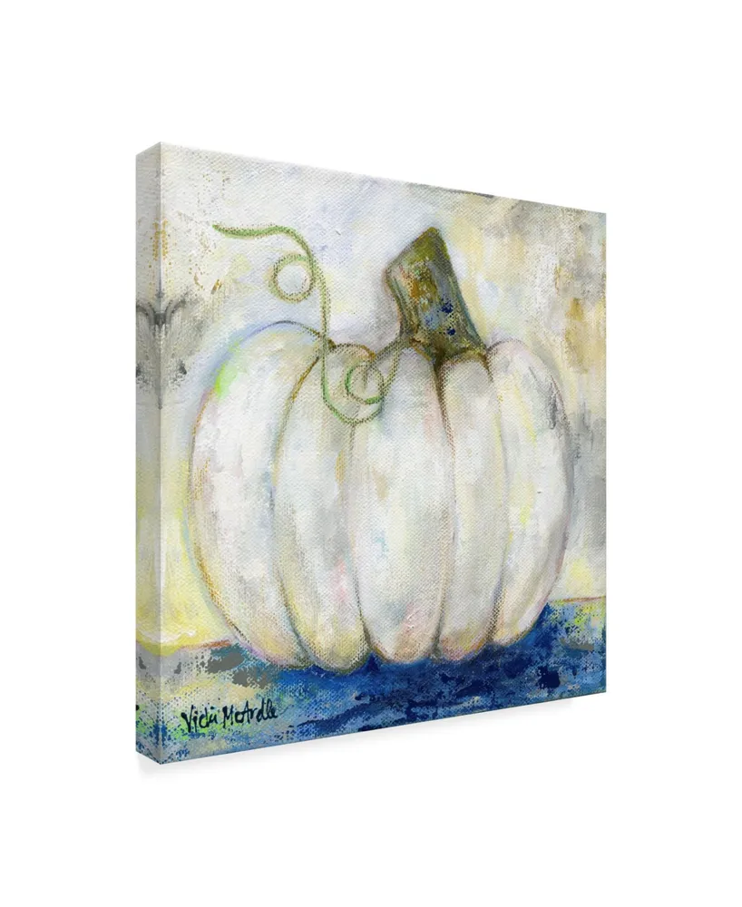 Vicki Mcardle Art 'Pumpkin 3' Canvas Art - 24" x 24"