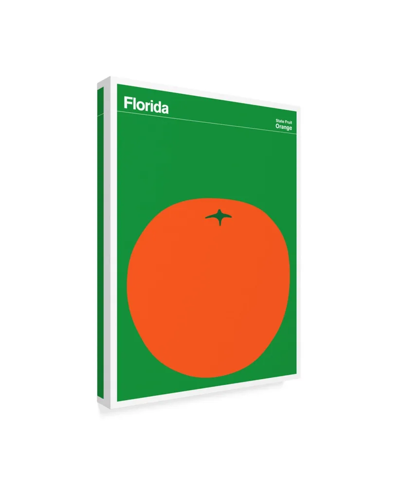 Print Collection - Artist 'Florida Orange' Canvas Art - 18" x 24"