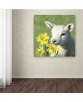 The Macneil Studio 'Easter Lamb' Canvas Art - 14" x 14"