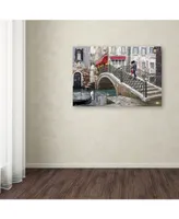 The Macneil Studio 'Venice Bridge' Canvas Art - 22" x 32"