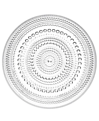 Iittala Dinnerware, Kastehelmi Clear 6.75" Dessert Plate