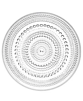 Iittala Dinnerware, Kastehelmi Clear 6.75" Dessert Plate