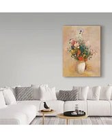 Odilon Redon 'Vase Of Flowers' Canvas Art - 32" x 24"