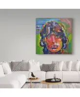 Howie Green 'Mick Jagger Portrait' Canvas Art - 24" x 24"