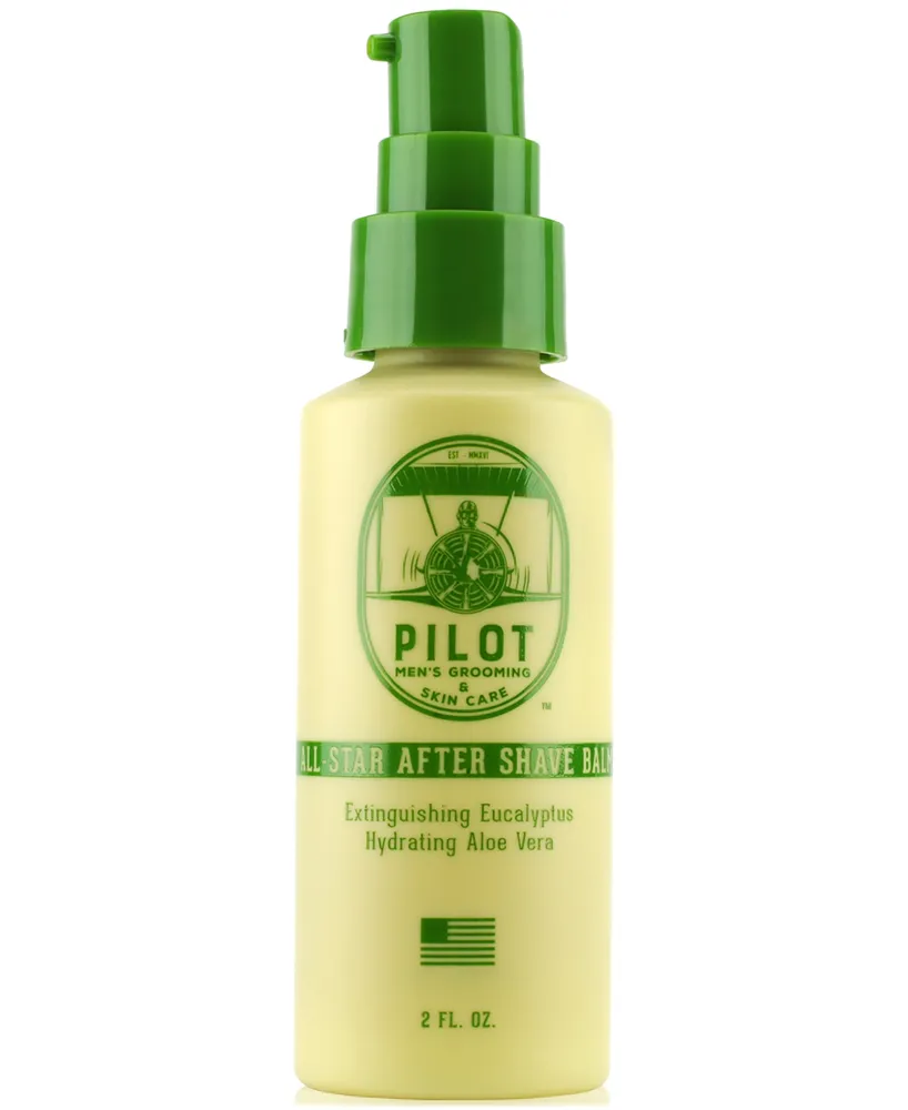 Pilot Men's Grooming & Skin Care All-Star After Shave Balm, 2-oz.