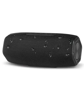 iLive Waterproof Wireless Speaker with Bluetooth, Black