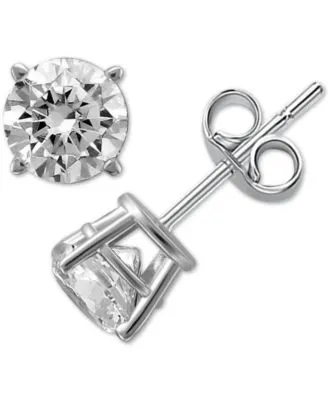 Diamond Stud Earrings 1 4 To 1 Ct. T.W. In 14k Gold Or White Gold
