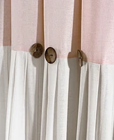 Linen Button 72" x Shower Curtain