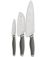 Rachael Ray Cutlery Japanese Stainless Steel Chef's Knife Set, 3 Piece