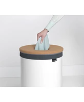 Brabantia Laundry Hamper, 16 Gallon , Cork Lid