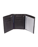 Tommy Hilfiger Men's Genuine Leather Trifold Wallet