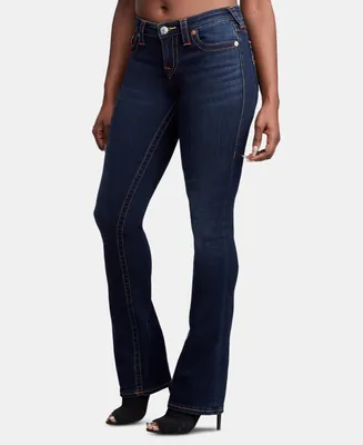 True Religion Becca Stretchy Mid Rise Bootcut Jeans