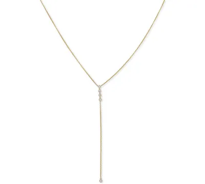 Diamond Lariat 18" Necklace (1/4 ct. t.w.) in 14k Gold