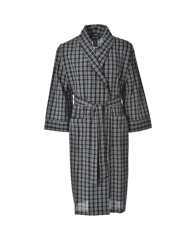 Hanes Men's Big and Tall Woven Shawl Robe