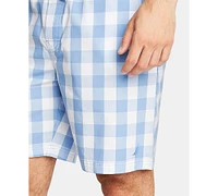 Nautica Men's Cotton Plaid Pajama Shorts